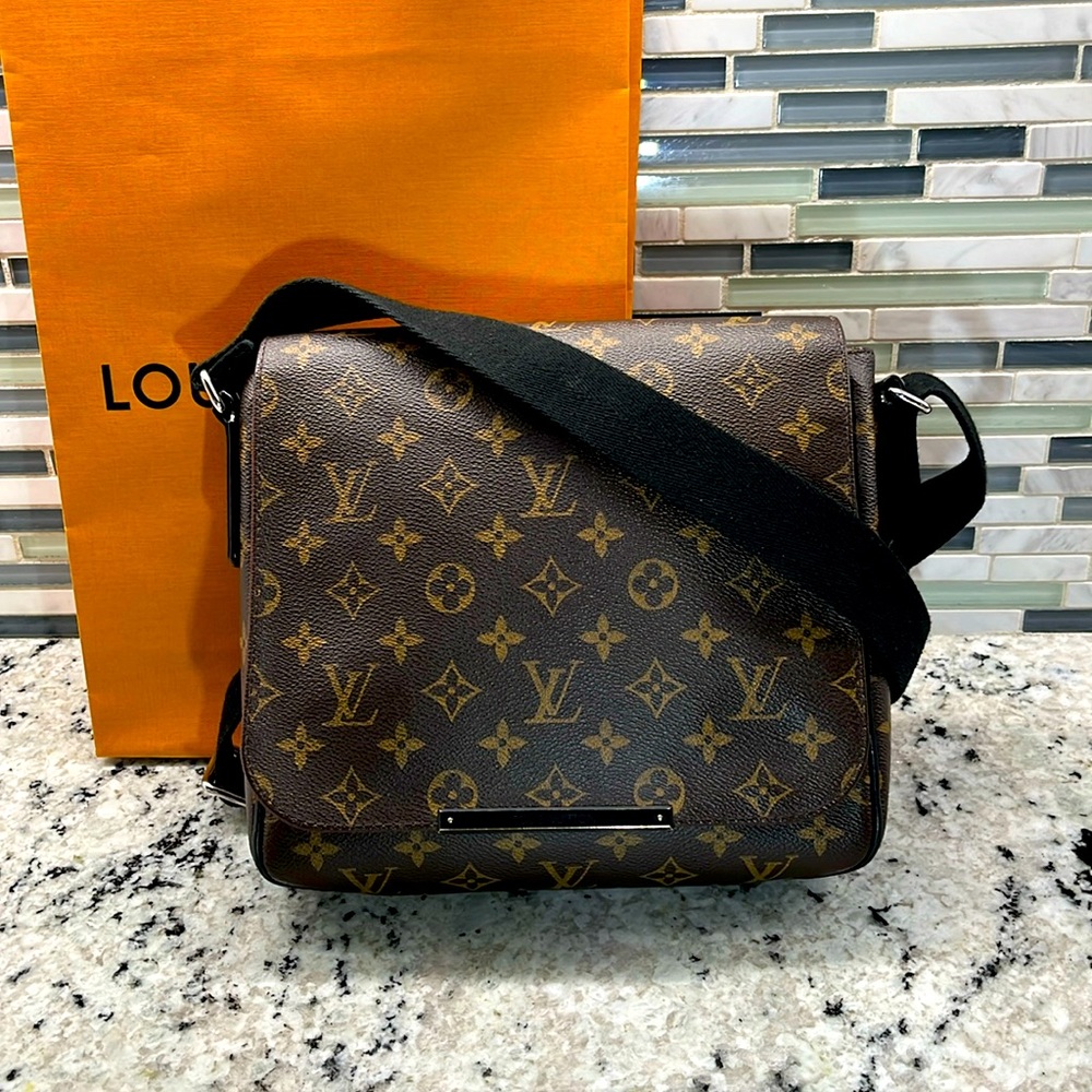 Louis Vuitton Macassar District PM Messenger Bag